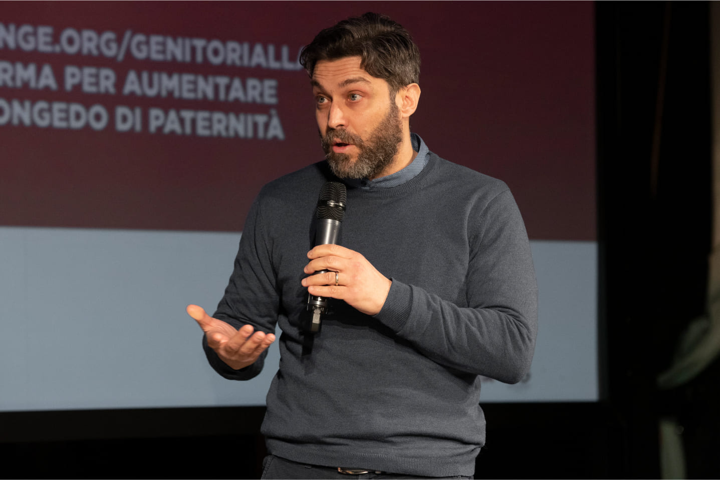 Girolamo Grammatico “Padre femminista” e autore della petizione sul congedo di paternità obbligatorio