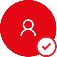 icona di utente con accesso effettuato