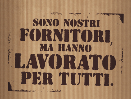 sono nostri fornitori ma hanno lavorato per tutti
